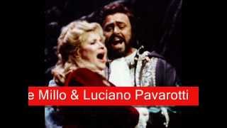 Aprile Millo amp Luciano Pavarotti Verdi Un ballo in maschera  Teco io sto [upl. by Steck]