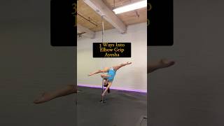 How to do pole move Elbow Grip Ayesha  Pole transitions into elbow grip poledance polefitness [upl. by Deyas227]