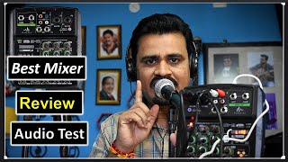 Best Audio Mixer  Audavibe Professional Audio Mixer  Review amp Test  Mixer For Home Studio Setup [upl. by Darleen]