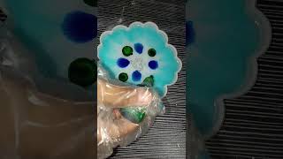 Resin coaster resinartgallery resinart resincreation resincreation youtubeshorts diycrafts [upl. by Onairam]