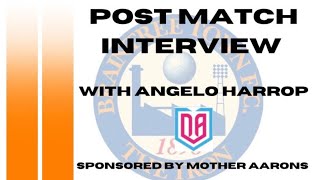 Brackley Town  Postmatch interview with Angelo Harrop [upl. by Derwood959]