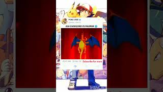 ASH CHARIZARD VS MAGMAR 🥶 shorts pokemon ashketchum charizard magmar trendingshorts [upl. by Neeloj]