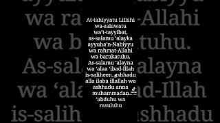 LEARN ATTAHIYAT FULL DUA ATTAHIYAT LILLAHI WA SALAWATU [upl. by Anairda]