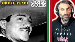 Javier Solis  ESCLAVO Y AMO  singer reaction [upl. by Airdnoed]