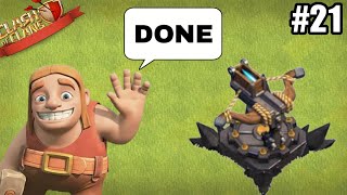 XBOW MAX LEVEL  RUSH TO FIX SERIES  DAY 21  clashofclans [upl. by Anivlis]