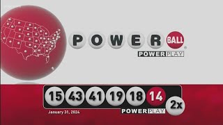 Powerball January 31 2024 [upl. by Stoops114]