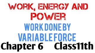 Work Power and Energy ICSE chapter 1 [upl. by Bushweller428]