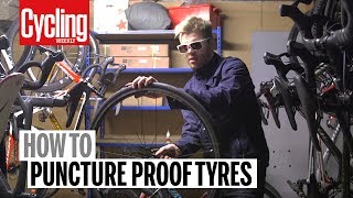 How to puncture proof your tyres  Cycling Weekly [upl. by Naloj589]