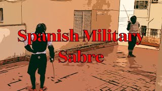 Spanish Military Sabre Destreza Sparring 080623 [upl. by Lamee]