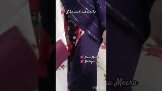 💕 Cotton satin amp rayon cotton palazzo 🖤💜🤍✨shorts shortsvideo viralvideo trending palazzo [upl. by Zack]