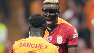 First goal for Victor Osimhen with Galatasaray [upl. by Darci690]