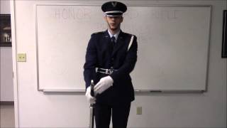 Air Force Color Guard Rifle Procedures [upl. by Aubrette123]