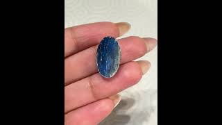 Natural Kyanite Cabochon [upl. by Siraj866]