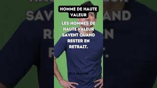 Homme de valeur hommedevaleur developpementpersonnel motivation citation [upl. by Aiotal710]