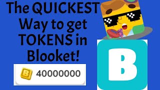 The QUICKEST Way to Get TOKENS in Blooket Working 2024 [upl. by Naoma]