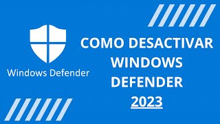 Como desactivar Windows defender para instalar otros software en menos de un minuto [upl. by Eelyr834]