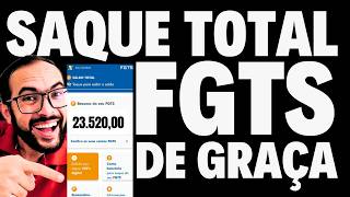 LIBERADO SAQUE TOTAL DO FGTS 2024  COMO SACAR TODO FGTS ANTECIPADO NO SAQUE ANIVERSÁRIO DO FGTS [upl. by Gitel]