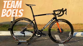 SPECIALIZED SWORKS TARMAC SL6 TEAM BOELS EDITION EVERYTHING DONE RIGHT ROVAL ALPINIST COCKPIT [upl. by Zweig]