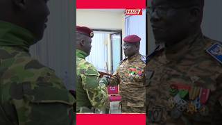 Burkina Faso  Le chef détat major général des armées porté au grade de Général de Brigade [upl. by Brockwell337]