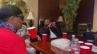 Crip Mac dad sits down with Jagaur wright amp team n talk tea 💪🏾🎯 [upl. by Saffren]