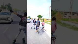 Bhayankar reaction 🔥🔥 skating skater shorts trending shortvideo publicreaction short [upl. by Suoirrad]