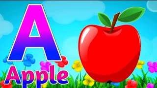 A for apple b for ball song abcd song abcd rhymes video abcd learning abcd song Cartoon [upl. by Tennies]