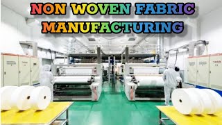 Non Woven Fabric Production Process [upl. by Sherm]