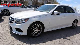 2016 MercedesBenz E350 4Matic Sport PKG White Select Auto Imports in Alexandria VA 20011 [upl. by Smallman]