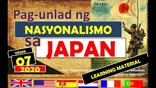 NASYONALISMO sa JAPAN  Grade 7 Araling Panlipunan [upl. by Ttenna]