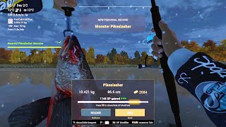 Catch the Emerald Pikeslasher Monster Fishing Planet [upl. by Stretch]