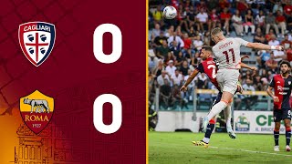 CAGLIARI 00 ROMA  Serie A Highlights 202425 [upl. by Ettelrats]