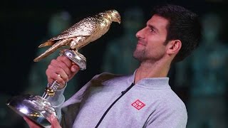 Djokovic Downs Murray To Retain Doha Title 2017 [upl. by Osana947]