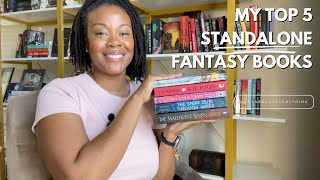 My Top 5 Favorite Adult Fantasy Standalone Book Recommendations You Have To Read [upl. by Hanshaw939]