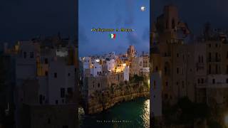 The hidden gem Polignano A Mare Italy travel shorts trending [upl. by Animehliw]