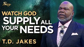 TD Jakes Motivation to Bring Your Needs to God  Praise on TBN [upl. by Marcia]