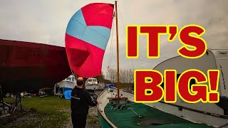 Testing My Headsails On My Drascombe Lugger [upl. by Cozza633]