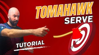 The EASIEST Serve to Learn  Tomahawk Tutorial [upl. by Madelina]