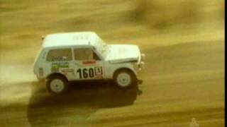 LADA 4x4 Niva vs Renault R20 Turbo [upl. by Shandra]