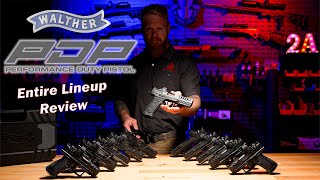 Walther PDP Full Lineup Review  Best Red Dot Ready [upl. by Eeslehc]