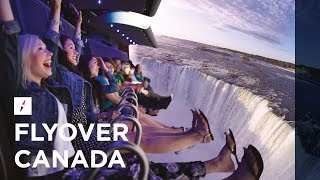 FlyOver Canada  Experience The Ultimate Flying Ride [upl. by Ardel]