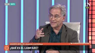 Carlos Pagni y Andrés Rosler analizan qué es realmente el lawfare  Odisea Argentina [upl. by Yelbmik]