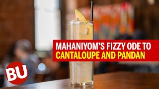 Mahaniyoms Song in My Heart is a Tom Collins Twist with Cantaloupe and Pandan [upl. by Anaugahs743]