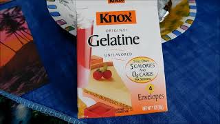 Knox Original Unflavored Gelatin Walmart Gelatin [upl. by Inattirb417]