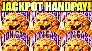 ★JACKPOT HANDPAY★ NEW LION CASH SLOT WAS AWESOME Slot Machine PEPPERMILL CASINO AGS [upl. by Myrah498]