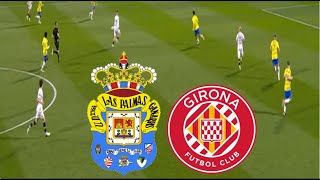 UD Las Palmas 10 Girona Resumen y Goles  La Liga 20242025 [upl. by Ardy]