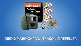 Bird X Yard Gard Ultrasonic Pest Repeller Review [upl. by Tonneson]