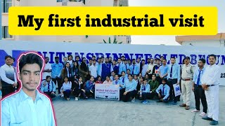 My first Industrial tour  First Industrial tour in Nitin Spinners Ltd [upl. by Schwab]