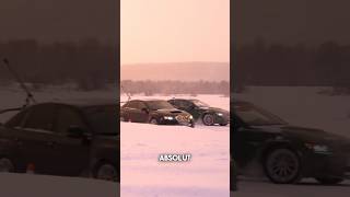 DRIFTEN auf einem EISSEE❄️🏎️ shorts youtubeshorts alexspielttv icedrifting [upl. by Spurgeon]