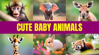 CUTE BABY ANIMALS  funny and cute animal moments [upl. by Munro]