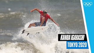 The Best of Kanoa Igarashi at Tokyo 2020 🇯🇵 [upl. by Anauqes497]